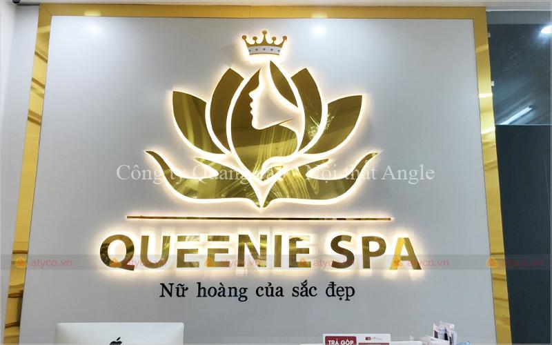 Bảng hiệu spa sang trọng