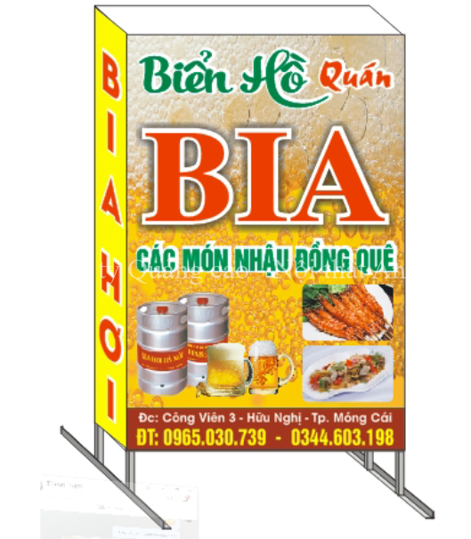 Biển quảng cáo quán nhậu là gì?