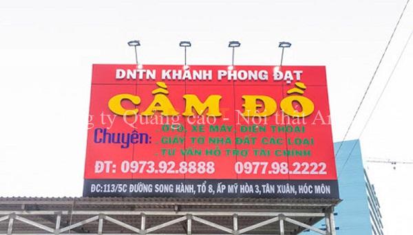 Tầm quan trọng của bảng hiệu cầm đồ