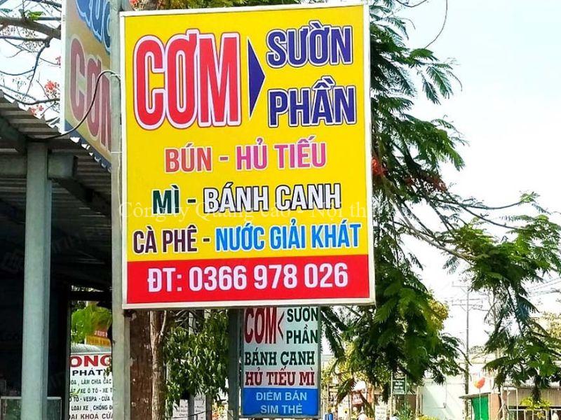 Mẫu 1 Bảng Hiệu Hủ Tiếu