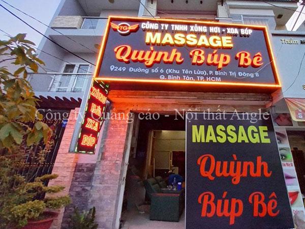 Biển hiệu quảng cáo massage